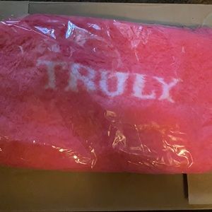 Truly Pink Fuzzy Bag